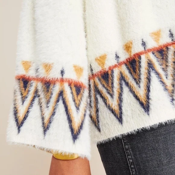 BY ANTHROPOLOGIE | Super Soft Flynn Knit Cardigan | Line & Dot | Size Small - Picture 3 of 8